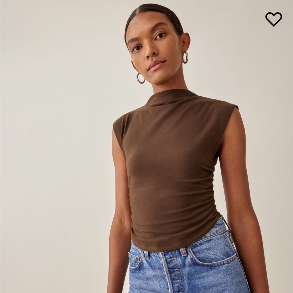 Reformation lindy knit top